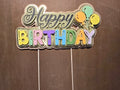 Cake Topper de Cumpleaños